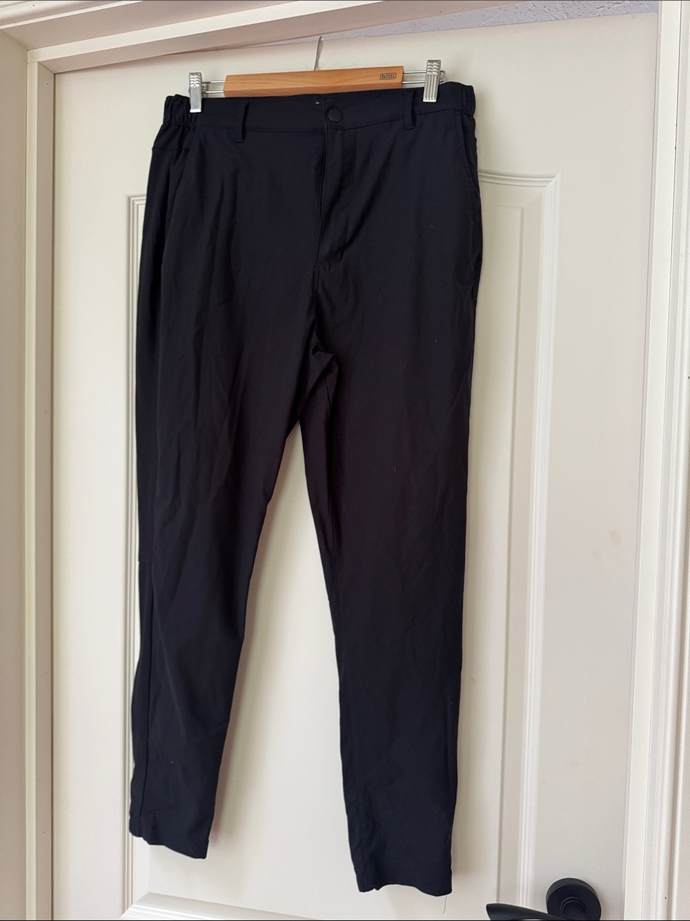Cut’s Men's Black Stretch Casual Pants
